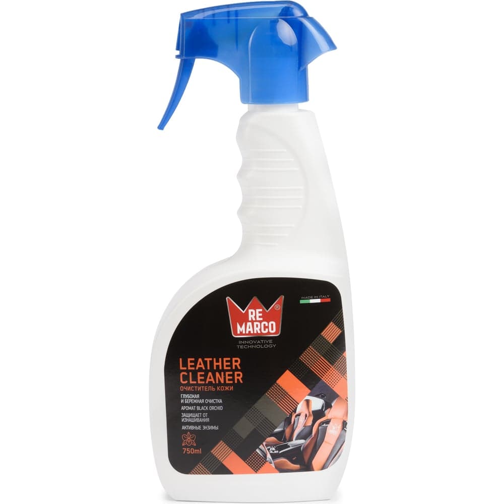 Очиститель кожи RE MARCO LEATHER CLEANER 750 мл, триггер RM-855