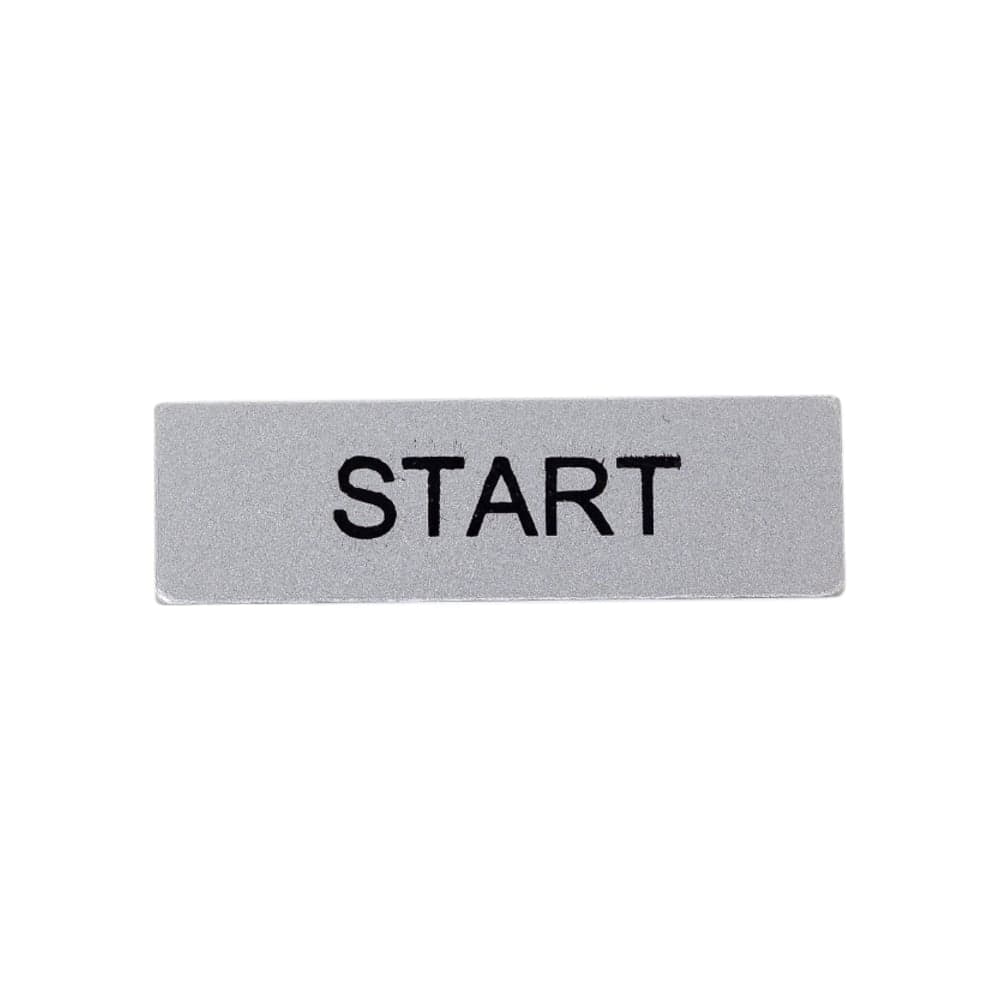 Табличка START Emas пластик BET08START