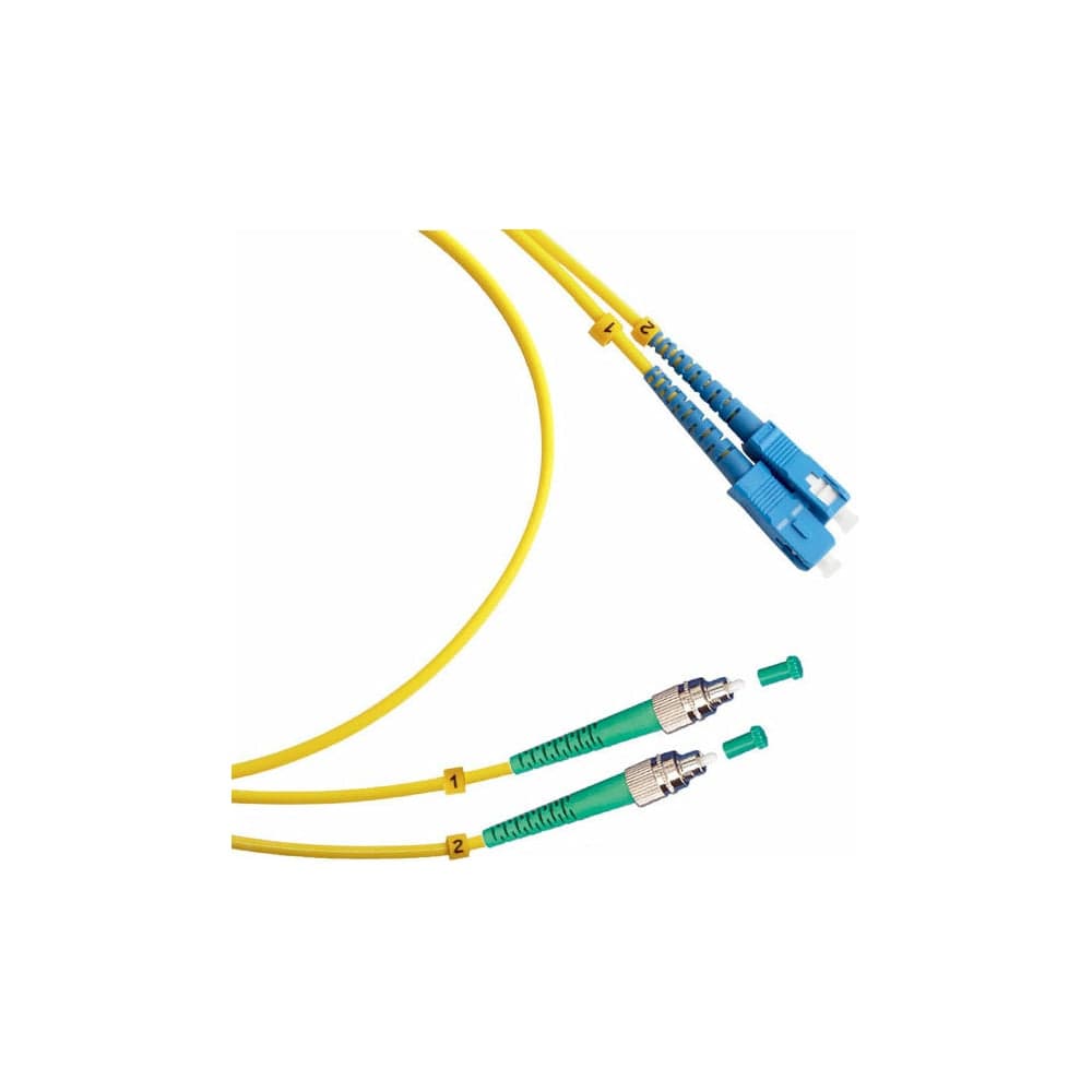 Оптический патч-корд TopLAN дуплексный, 657A1, 10 м, DPC-TOP-657A1-FC/A-SC/U-10