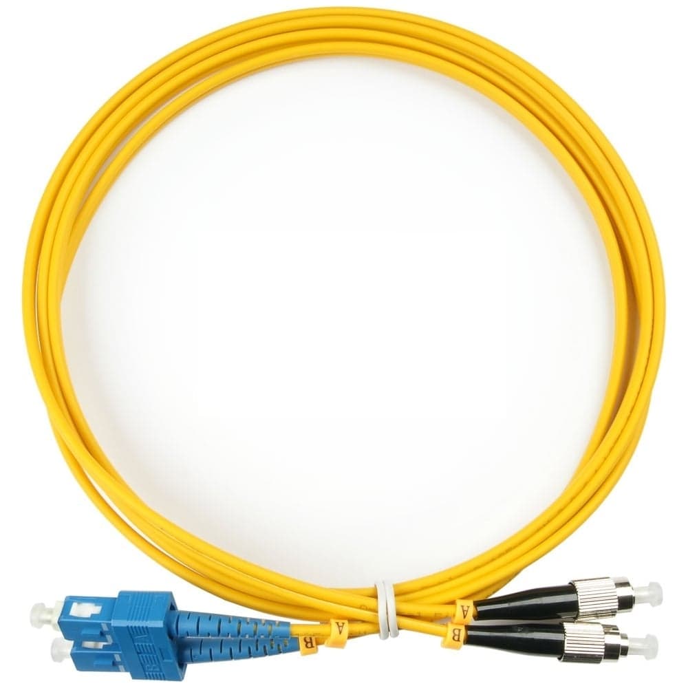 Оптический патч-корд TopLAN дуплексный, 657A1, 50 м, DPC-TOP-657A1-FC/U-SC/U-50