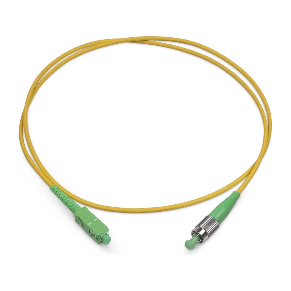 Оптический патч-корд TopLAN симплексный, FC/APC-SC/APC, SM 9/125, 0,5 м, PC-TOP-652-FC/A-SC/A-0.5