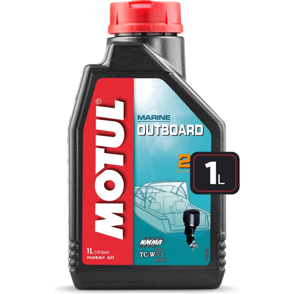 Моторное масло MOTUL OUTBOARD 2T 1 л 112750