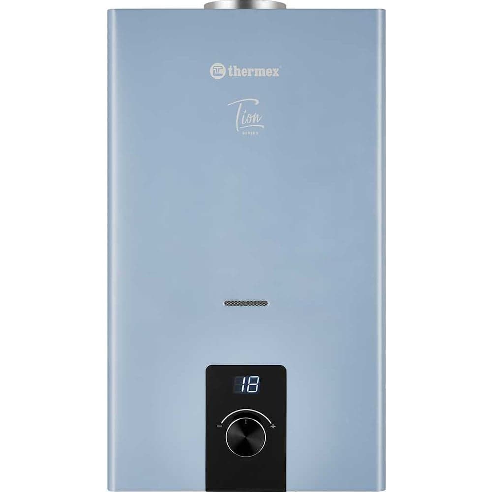 Водонагреватель газовый проточный бытовой THERMEX T 20 D (Silver Grey) ЭдЭБ05003