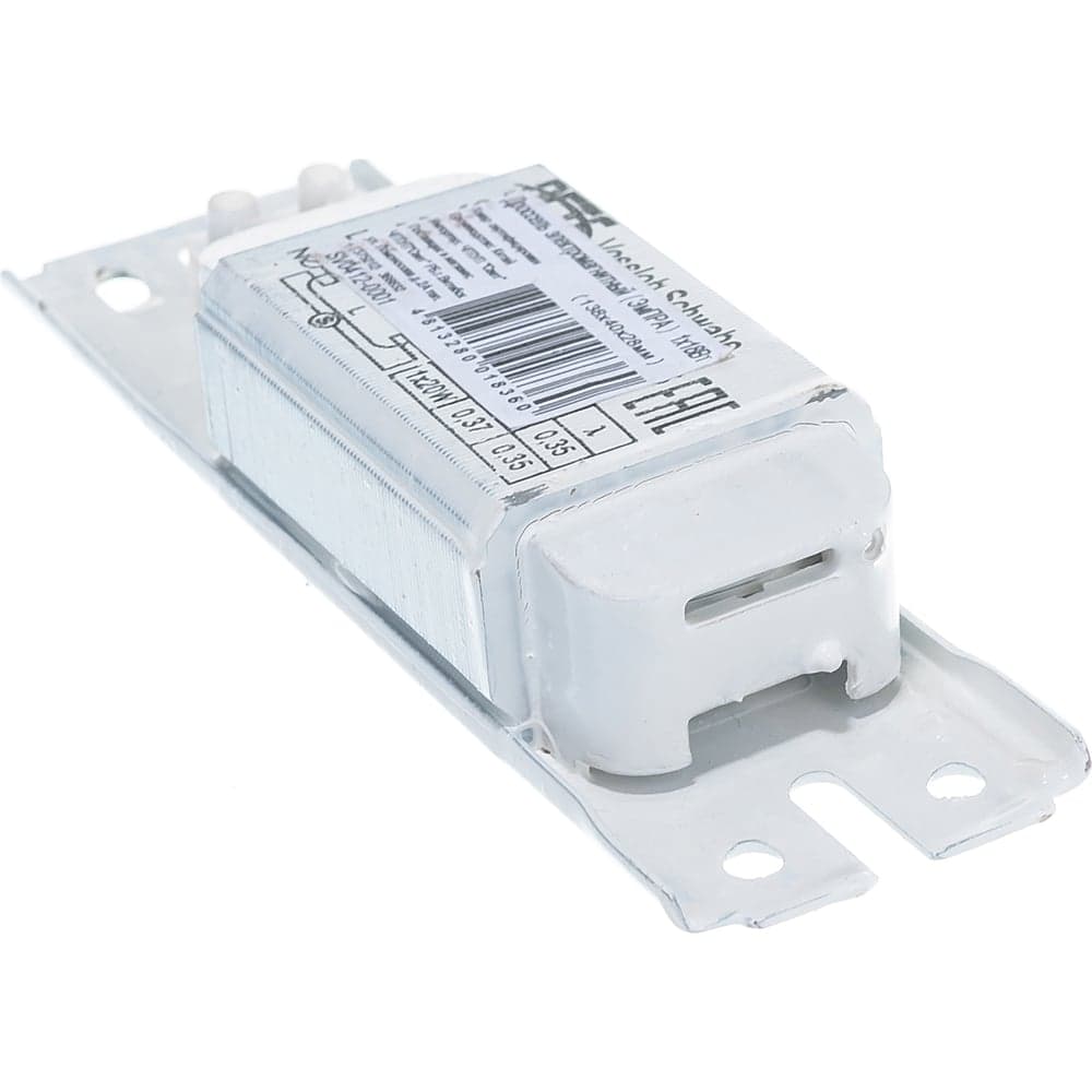 Электромагнитный дроссель SVET 1x18 20 W ЭмПРА SV0412-0001