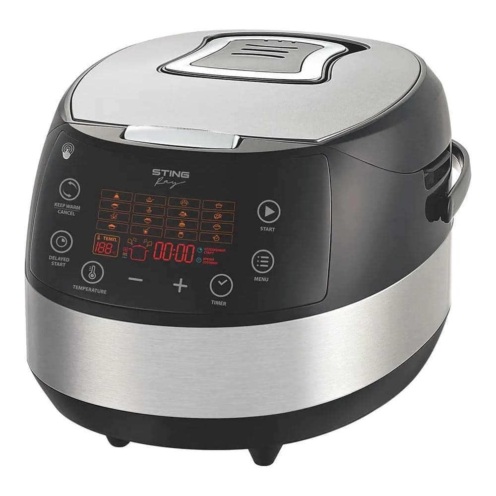 Мультиварка STINGRAY ST-MC951A черный/сталь 41561
