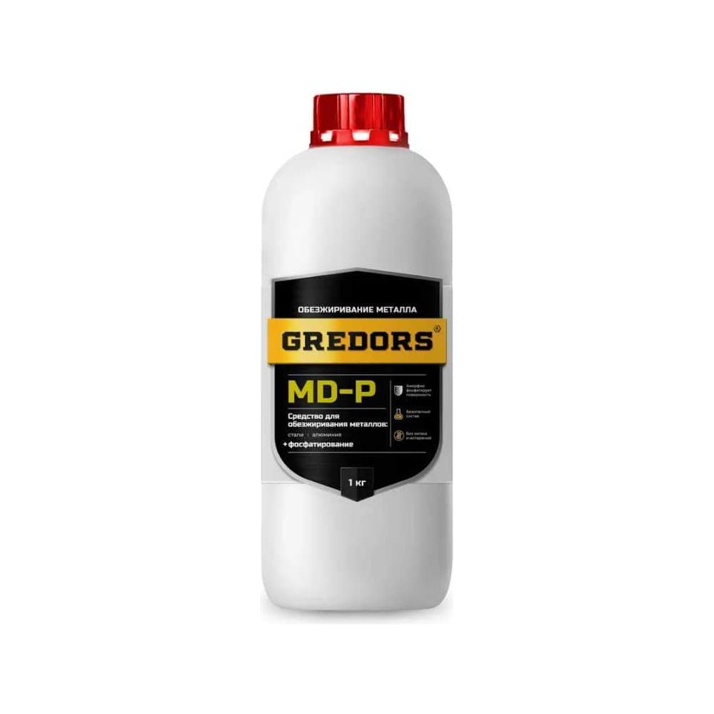 Cредство для обезжиривания и фосфатирования металлов GREDORS MD-P, 1 кг 103237