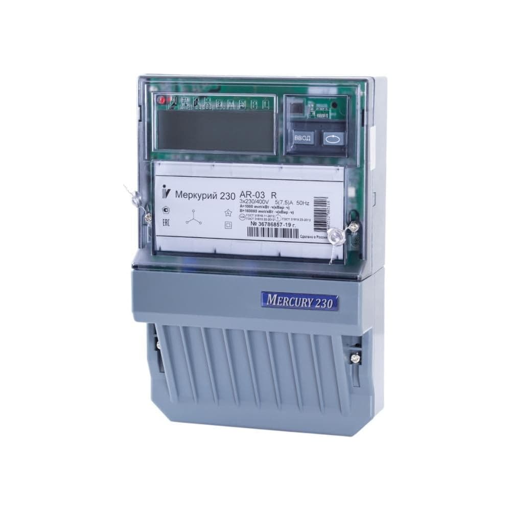 Счетчик Инкотекс СЭ3-100/10, Т1, Щ, MER230AR02, кл1S/2, 3*220/380В, RS485 230AR02R