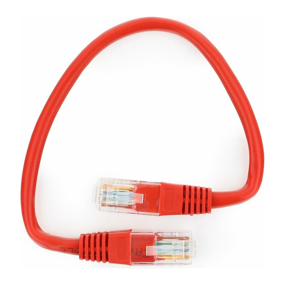 Патч-корд Cablexpert UTP, категория 5e, 0.25м, литой, многожильный PP12-0.25M/R