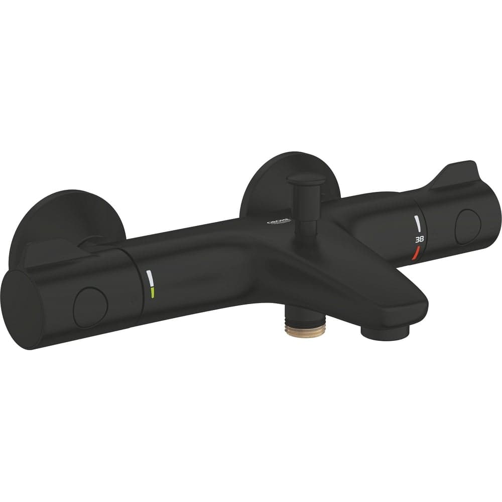 Термостат для ванны Grohe Grohtherm 800 внешнего монтажа, матовый черный 1022032430