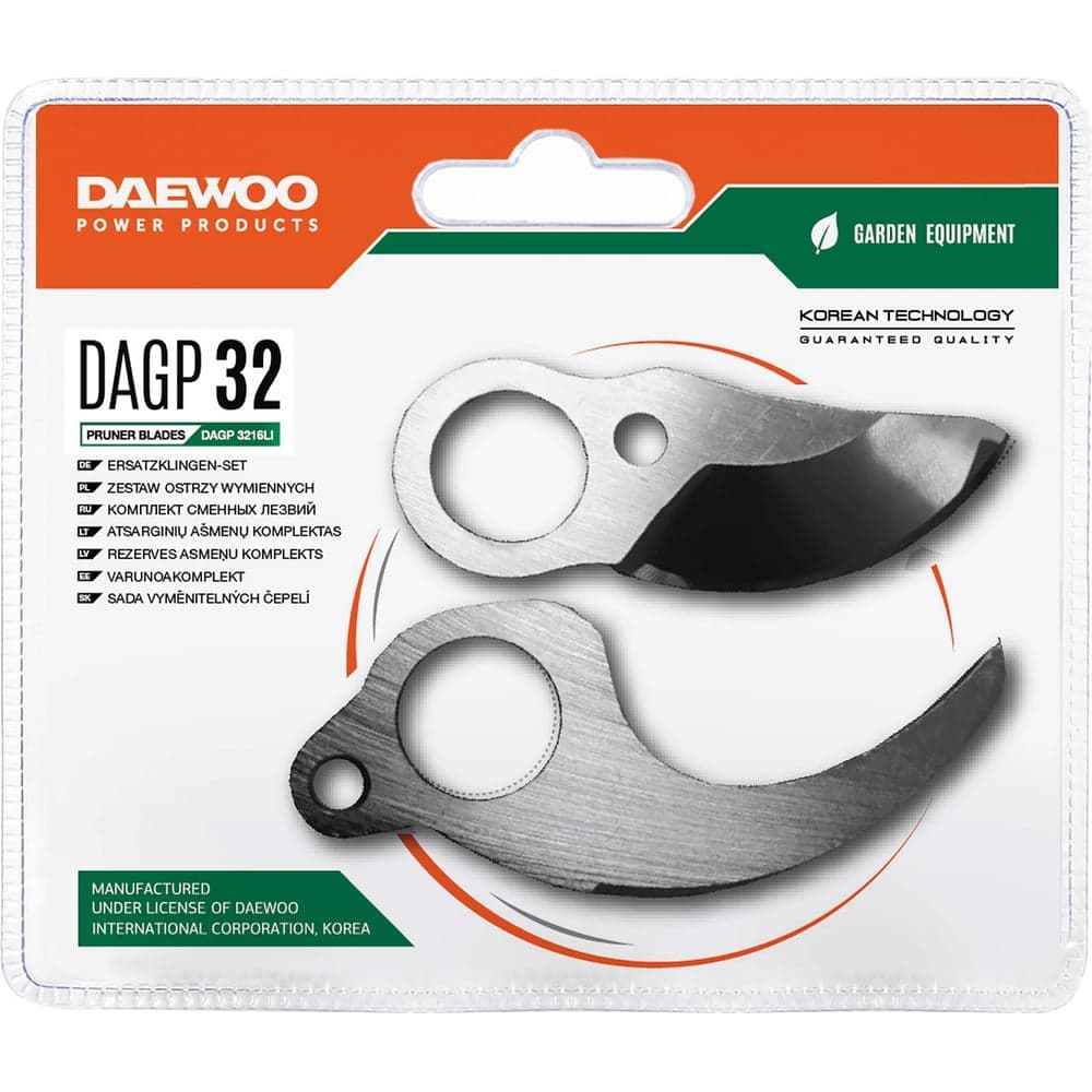 Комплект сменных лезвий для секатора 16Li DAEWOO DAGP 32
