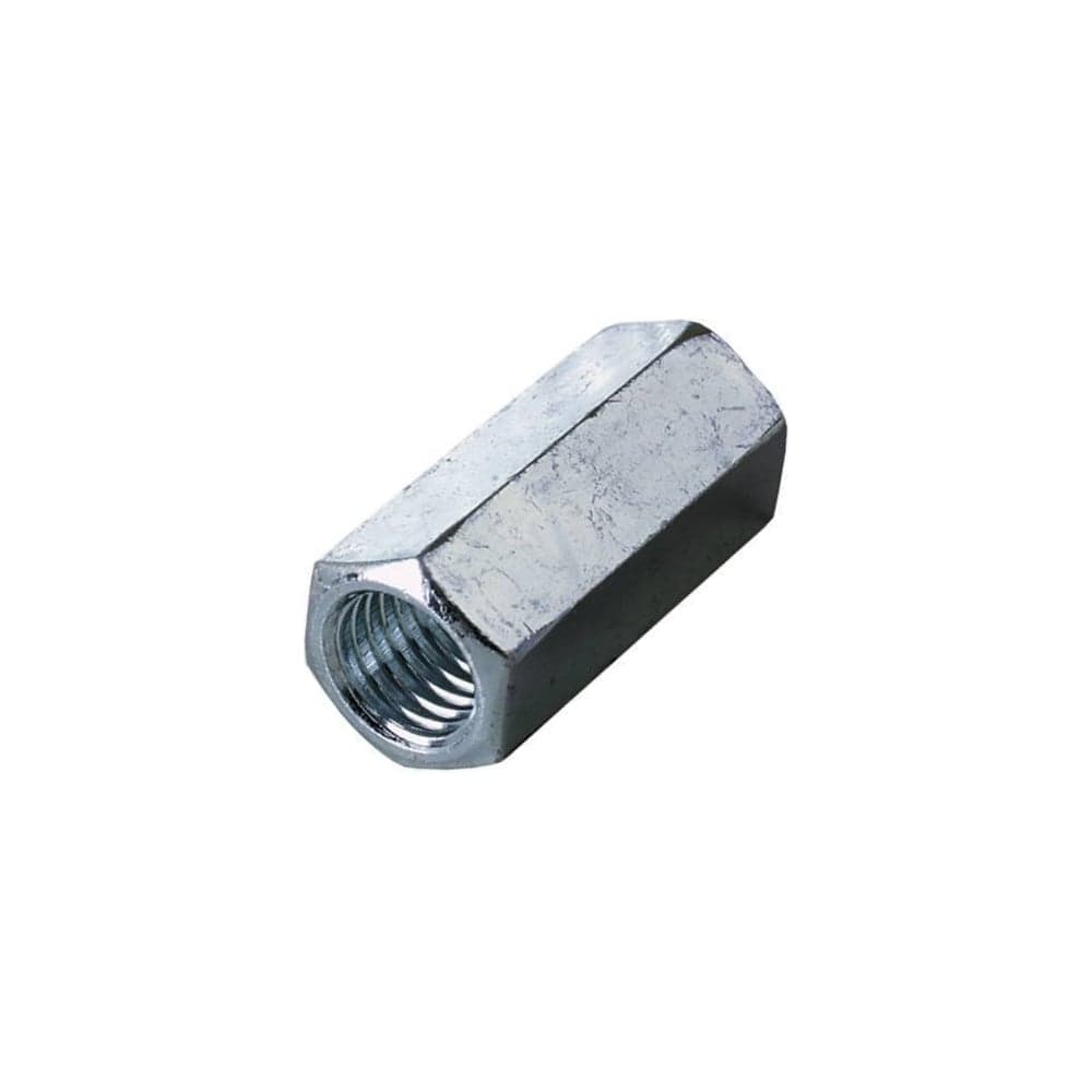 Гайка соединительная МЕТАЛЛСЕРВИС M6, DIN 6334, оцинкованная, 200 шт. МС 1277343