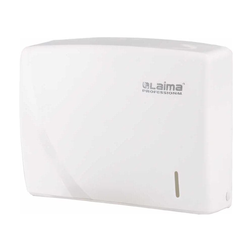 Диспенсер для полотенец ЛАЙМА ORIGINAL Система H2, Interfold, белый, ABS-пластик 605759