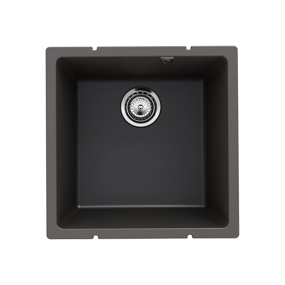 Кухонная мойка ULGRAN Quartz Under асфальт 400-09