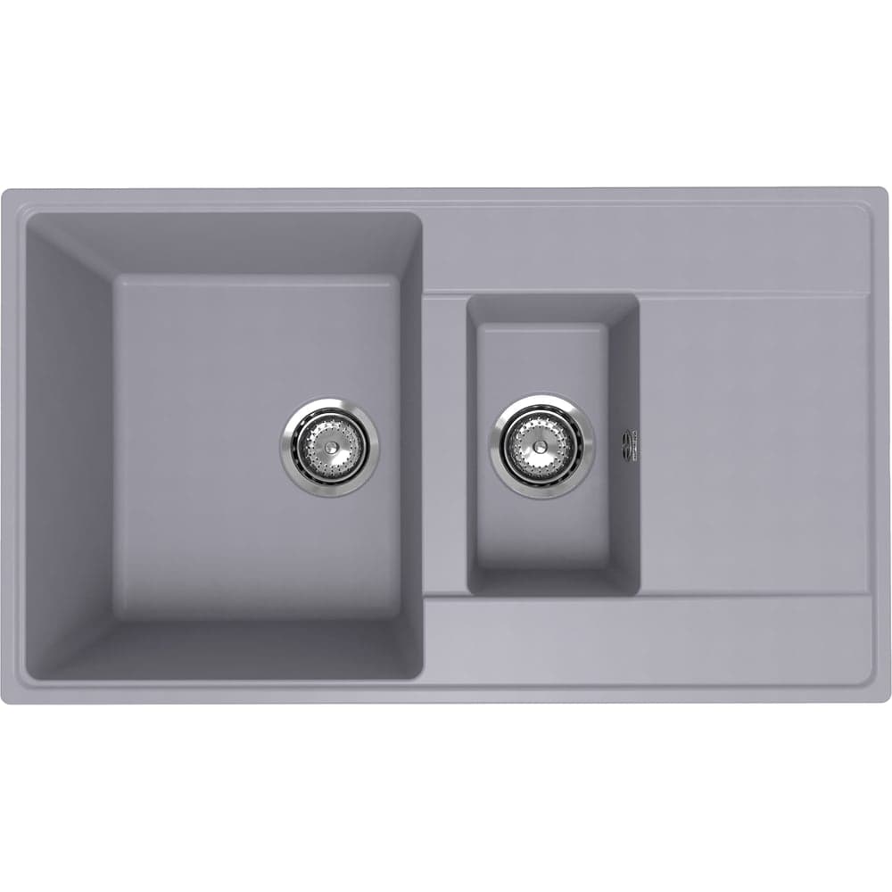 Кухонная мойка ULGRAN Quartz Prima бетон 860 1,5 K-05