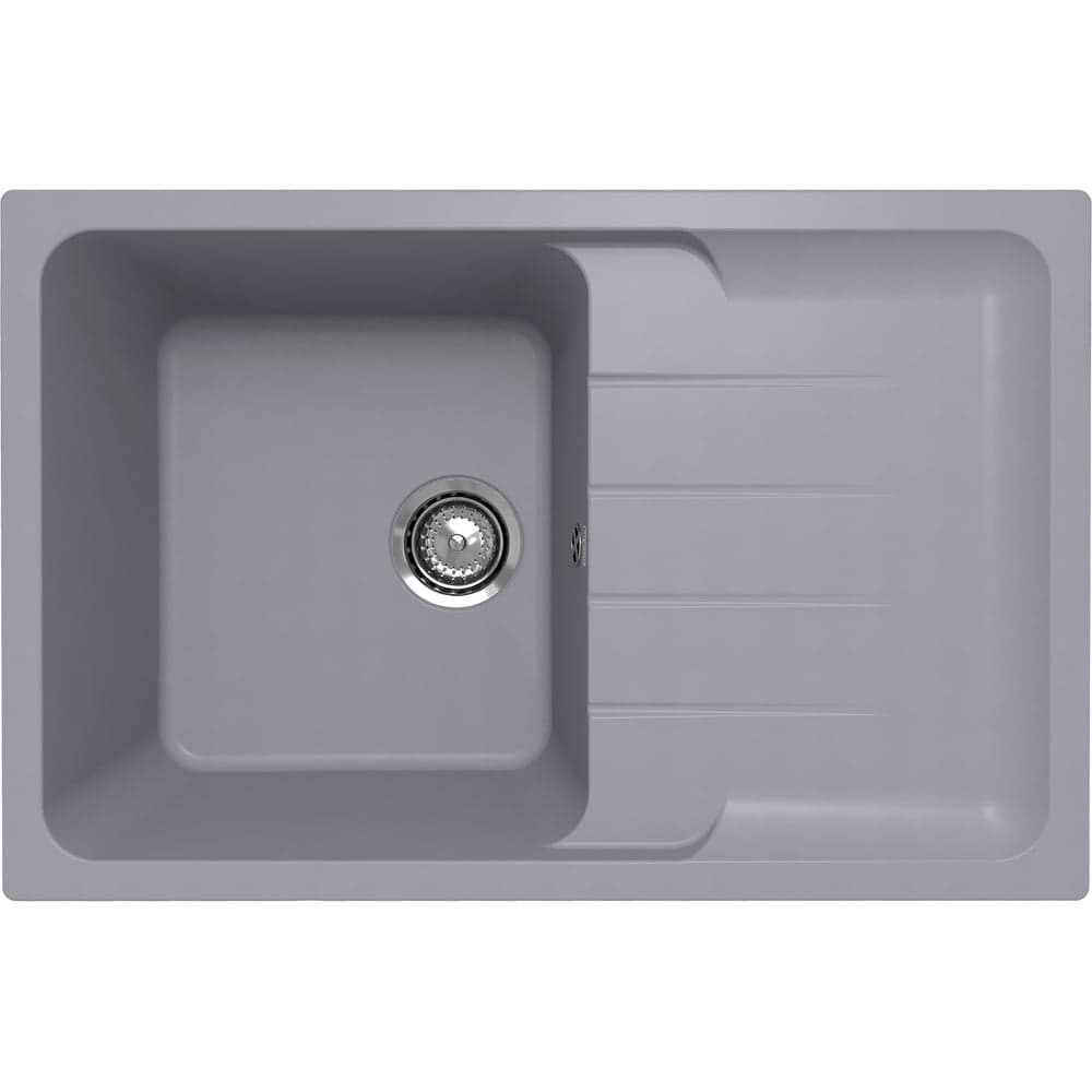 Кухонная мойка ULGRAN Quartz Gerda бетон 780-05