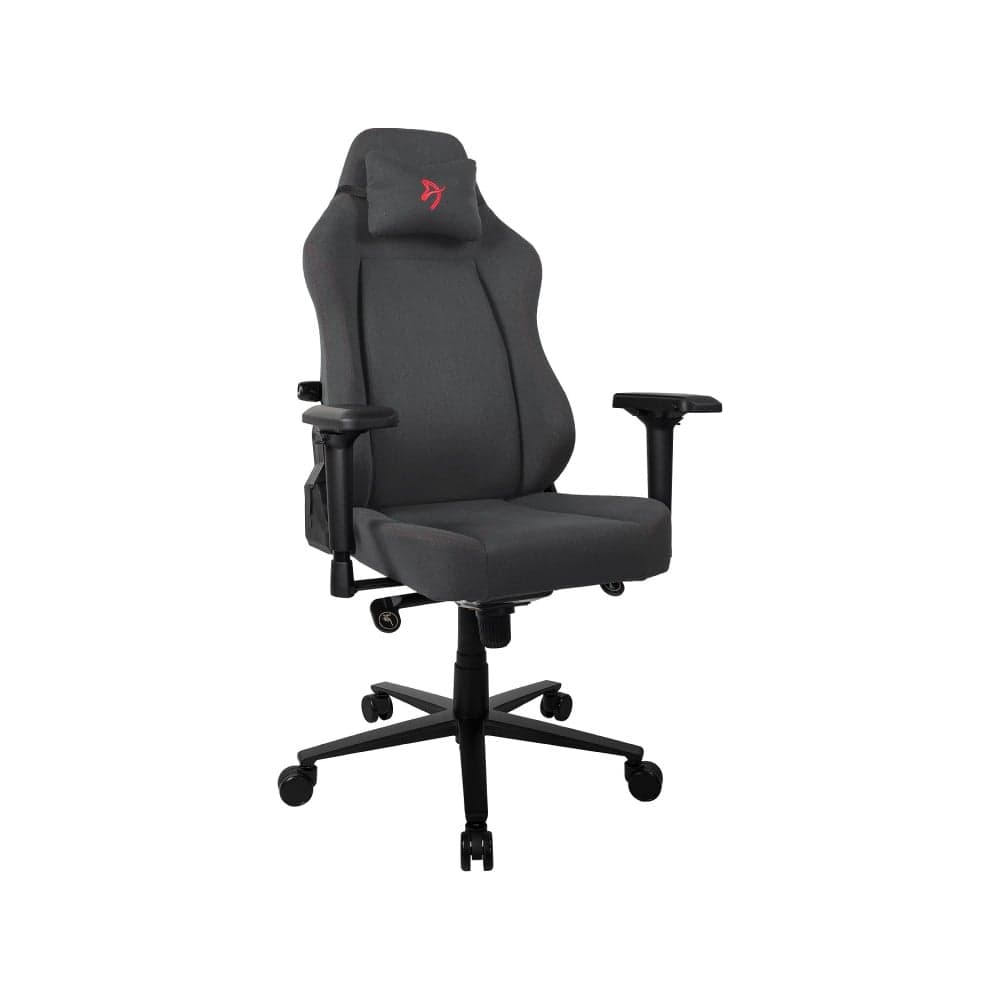 Компьютерное кресло Arozzi Primo Woven Fabric - Black - Red logo PRIMO-WF-BKRD