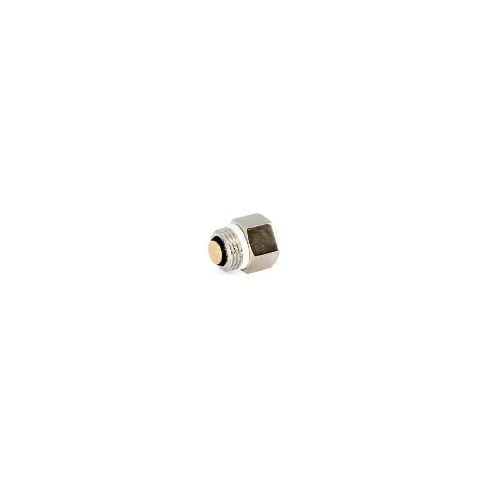 Клапан отсечной для воздухоотводчика ВН 1/2" х 3/8", никелированный Uni-Fitt 220N2100