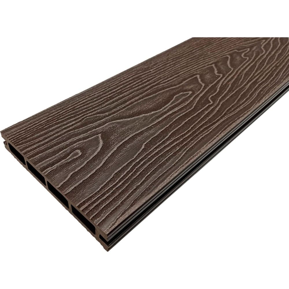 Комплект террасной доски NauticPrime (Light) Esthetic Wood, 145*22*2000мм, венге, 4 шт, CNPL2000V