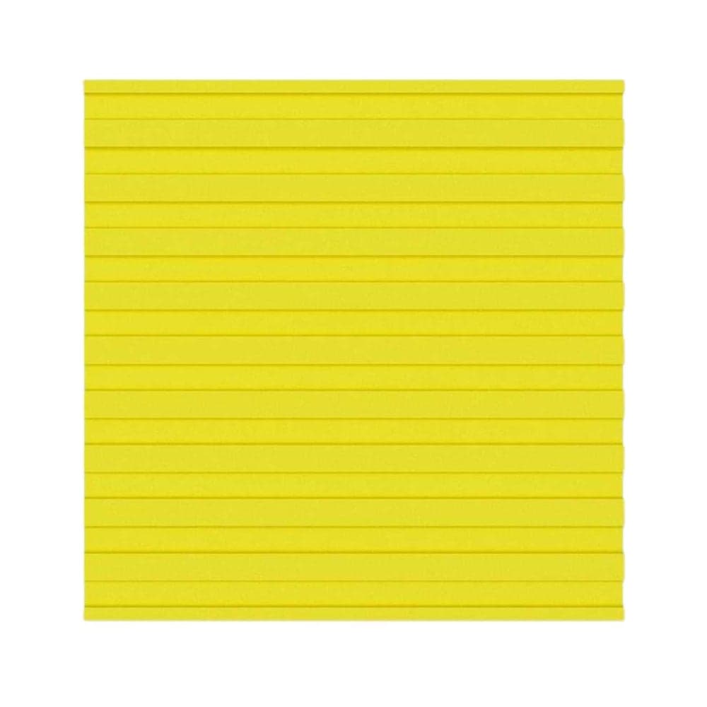 Тактильная плитка ТЕХНОЛОГИЯ 300x300x20, продольные рифы, композит, желтая 00-00007122