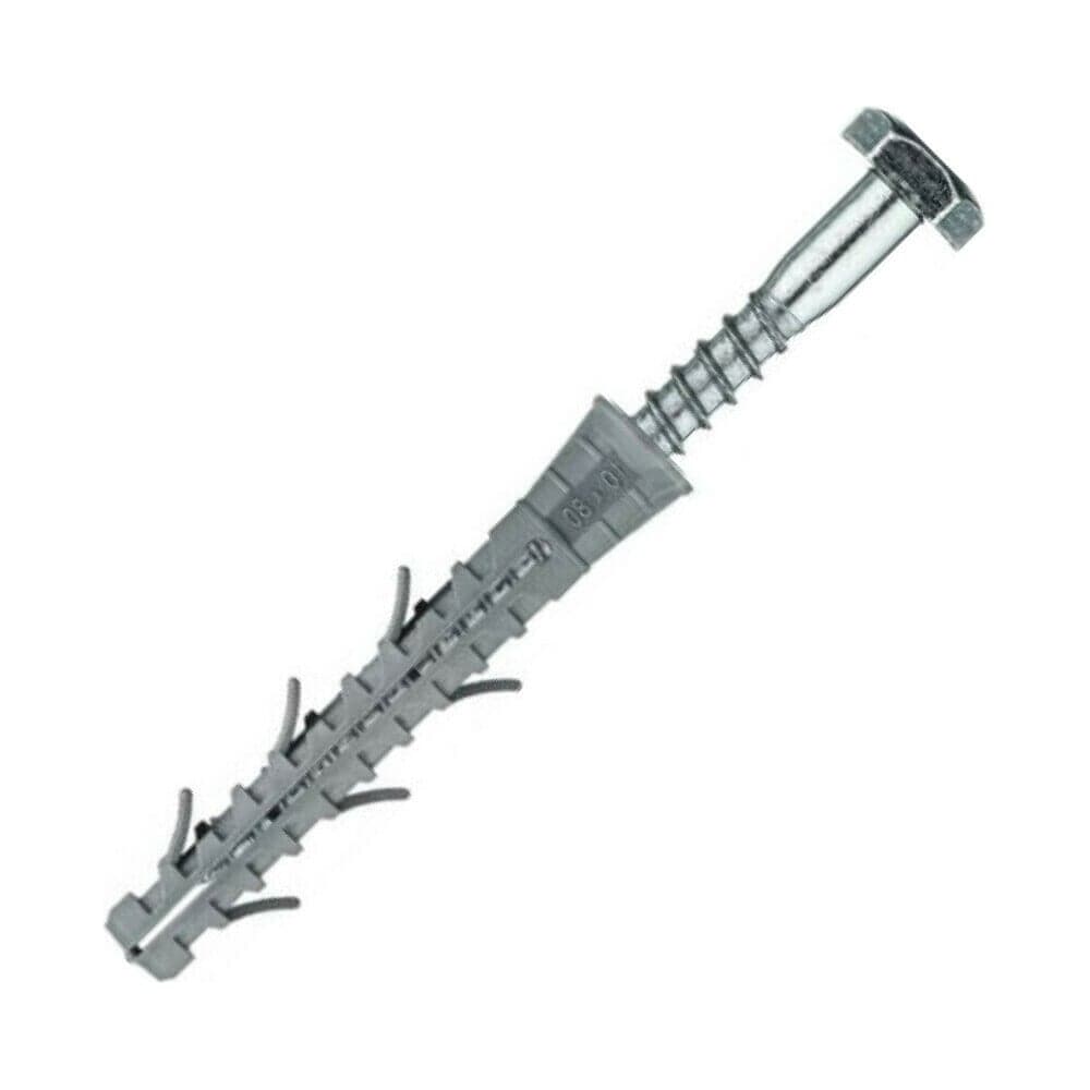 Дюбель рамный (фасадный) STARFIX TSX-S 10x160 мм, нейлон, потай, с шурупом, 25 шт. в уп. ТК SMP-54747-25