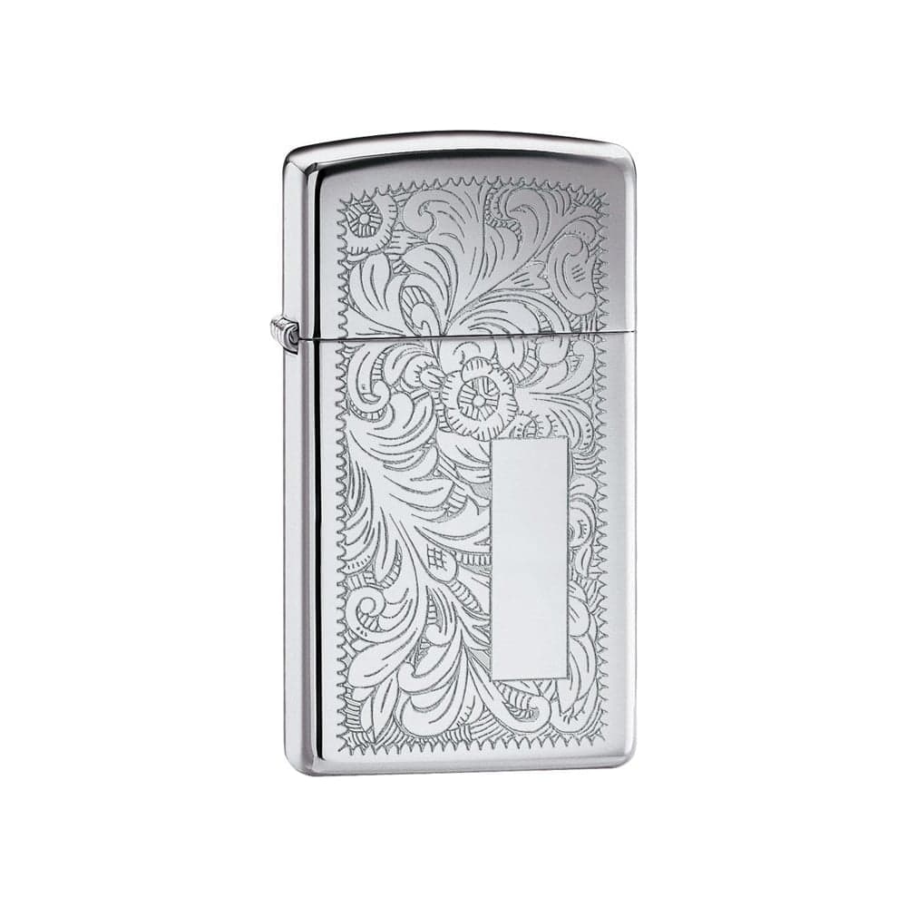 Зажигалка Zippo Slim Venetian High Polish Chrome 1652