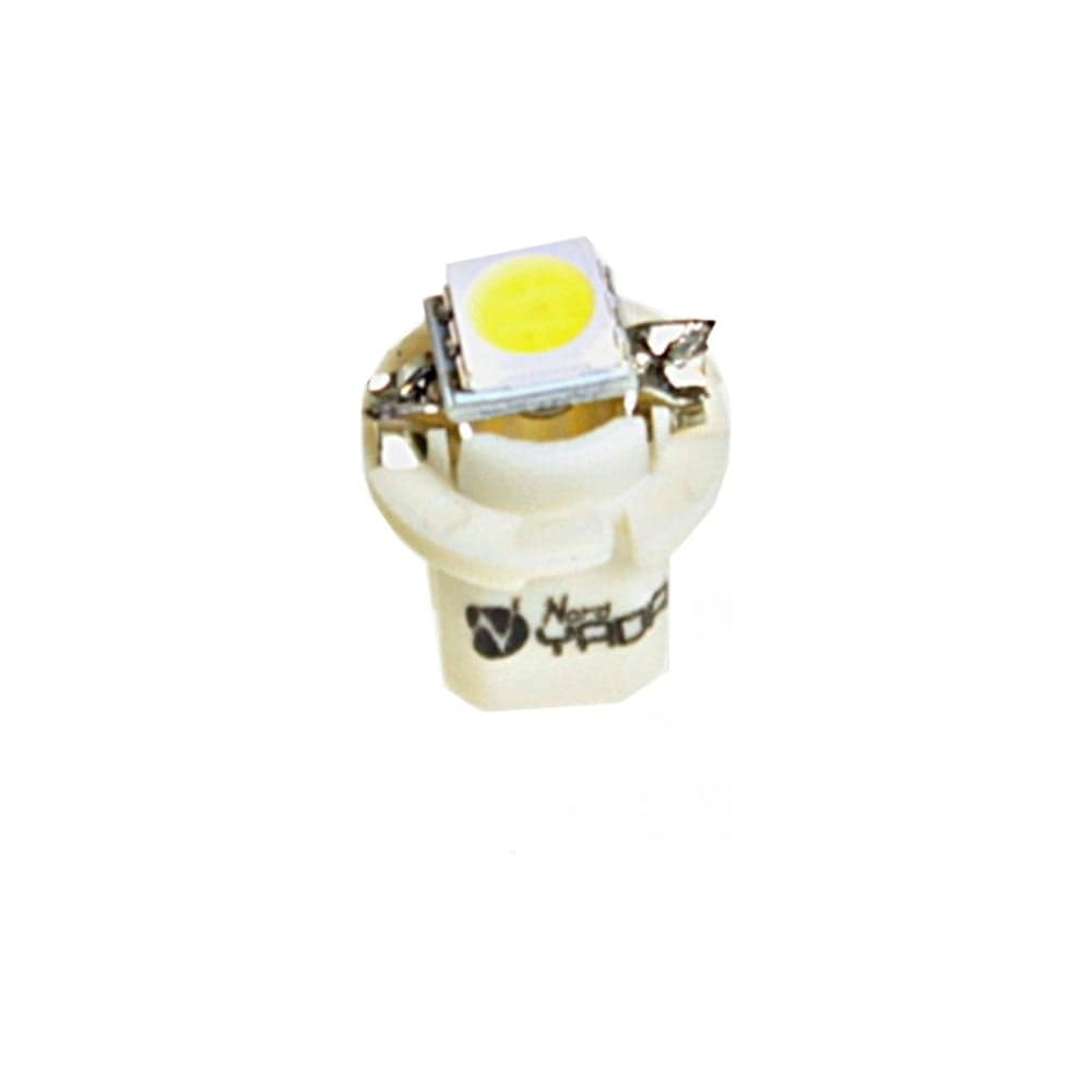 Светодиод Nord-Yada T5 B8,5d-02 (1SMD) 12V W1.2W Base:B8.5d 0.1W 5l белый (2 шт в 1 упаковке) 902403