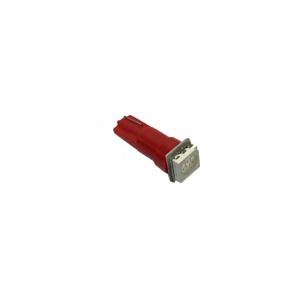 Светодиод Nord-Yada T5-02 (1SMD) 12V W1,2W Base:W2,0x4,6d 0.1W 0.8 lm красный (2 шт в 1 упаковке) 901146