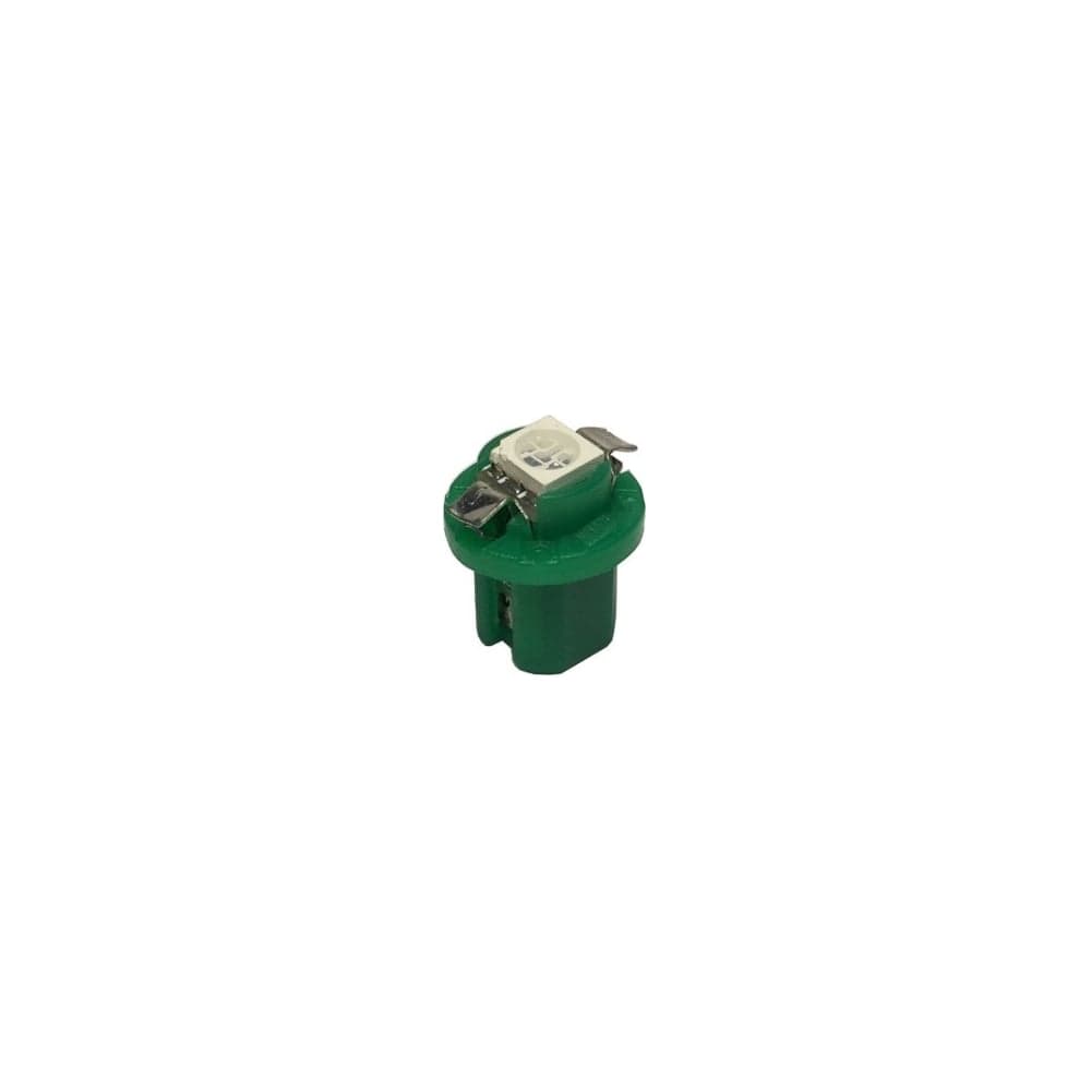 Светодиод Nord-Yada T5 B8,5d-02 (1SMD) 12V W1.2W Base: B8.5d 0.1W 3.7lm GREEN (2 шт в 1 упаковке) 901988