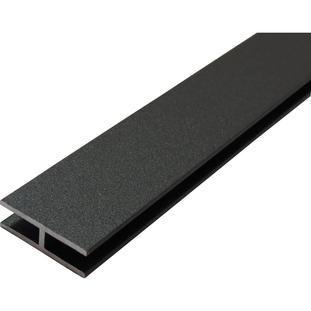 Алюминиевый двутавр ПилотПро 25x8х25x1,5, 1 м, черный муар арт 19785