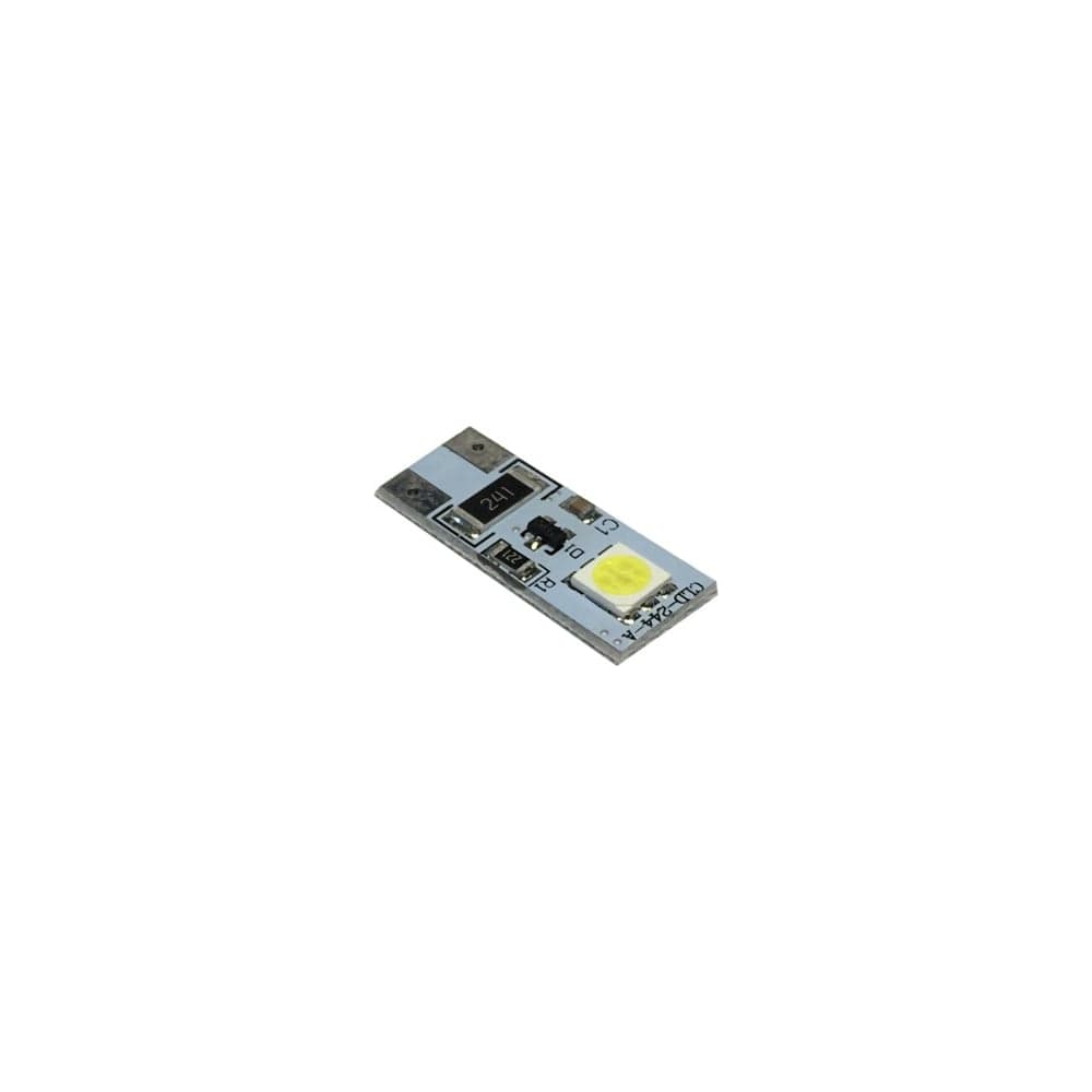 Светодиод Nord-Yada T10 BM 2SMD (size5050)W5W(W2,1x9,5d) 12V белый 1.4W 18lm (с резистором) (2шт в 1 уп.) 902732