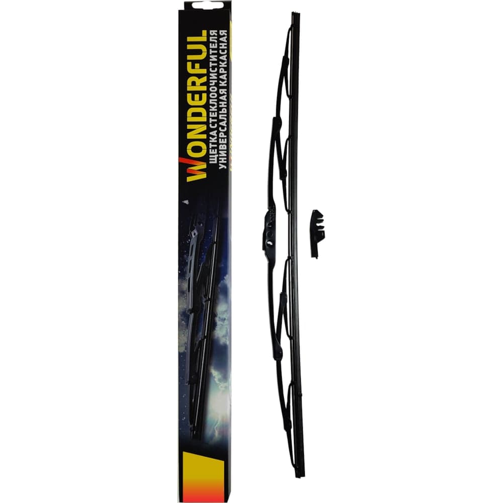 Щетка с/о WONDERFUL WF каркасная с тефлоном (универ) 37.5см/15" (адаптер М92) 901934