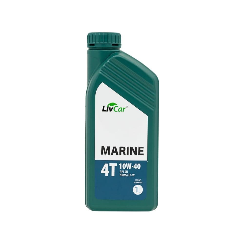Моторное масло 10W-40 Marine 4Т API SN NMMA FC-W 1 л LivCar LCO4T1040-001