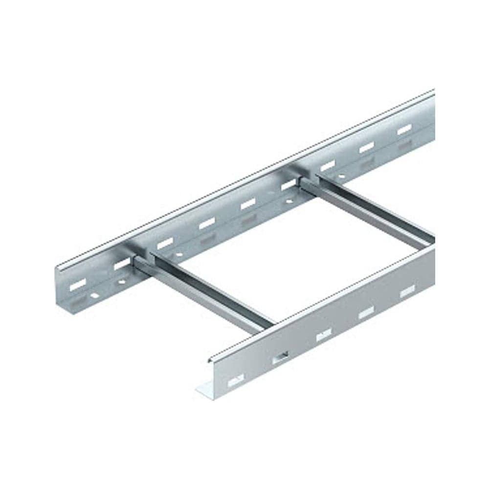 Лоток лестничный кабельный OBO Bettermann LG 640 NS 3 FS, 60x400x3000 мм, S=1,5 мм, складной, сталь, конвейерный цинк 6208512