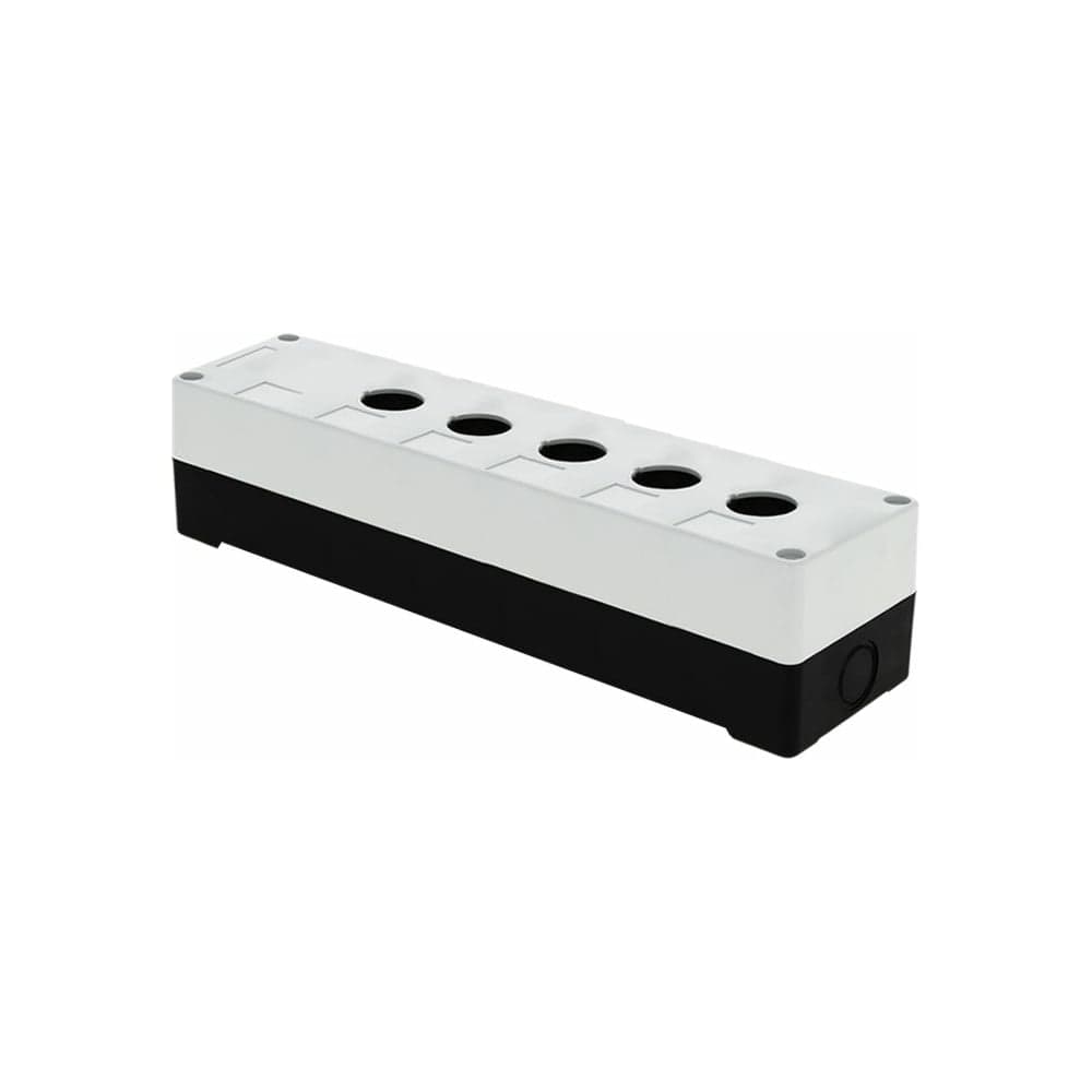 Пластиковый корпус EKF КП105, 5 кнопок, белый cpb-105-w
