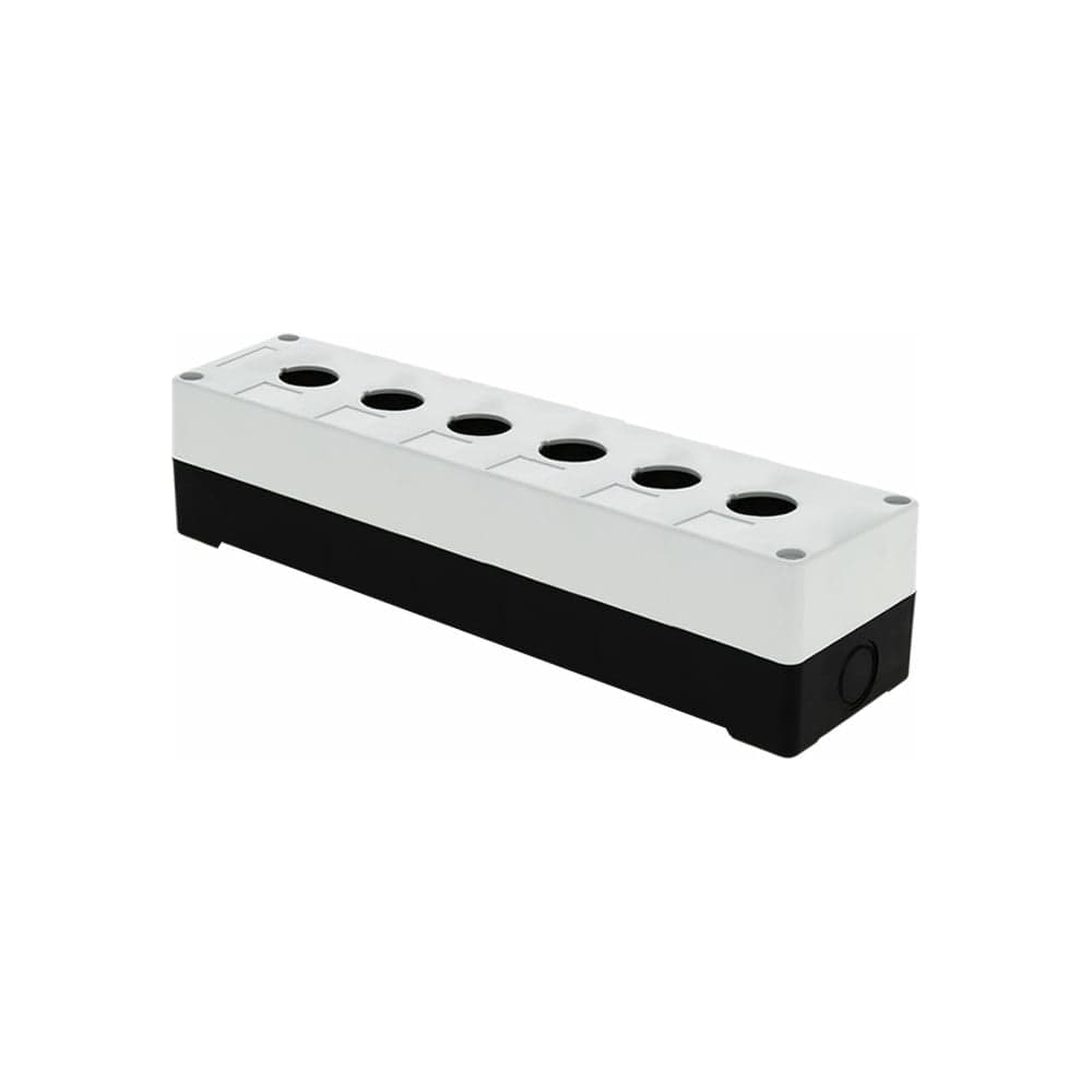 Пластиковый корпус EKF КП106, 6 кнопок, белый cpb-106-w