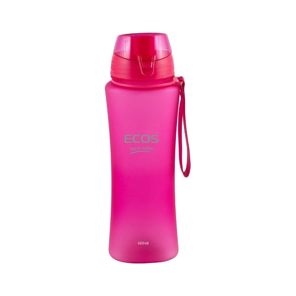 Бутылка для воды Ecos SK5014 480 мл, розовая 006065