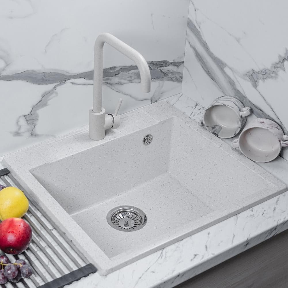 Кухонная мойка Reflexion home Cubi прямоугольная, 550x500 мм, олово RX1555TN