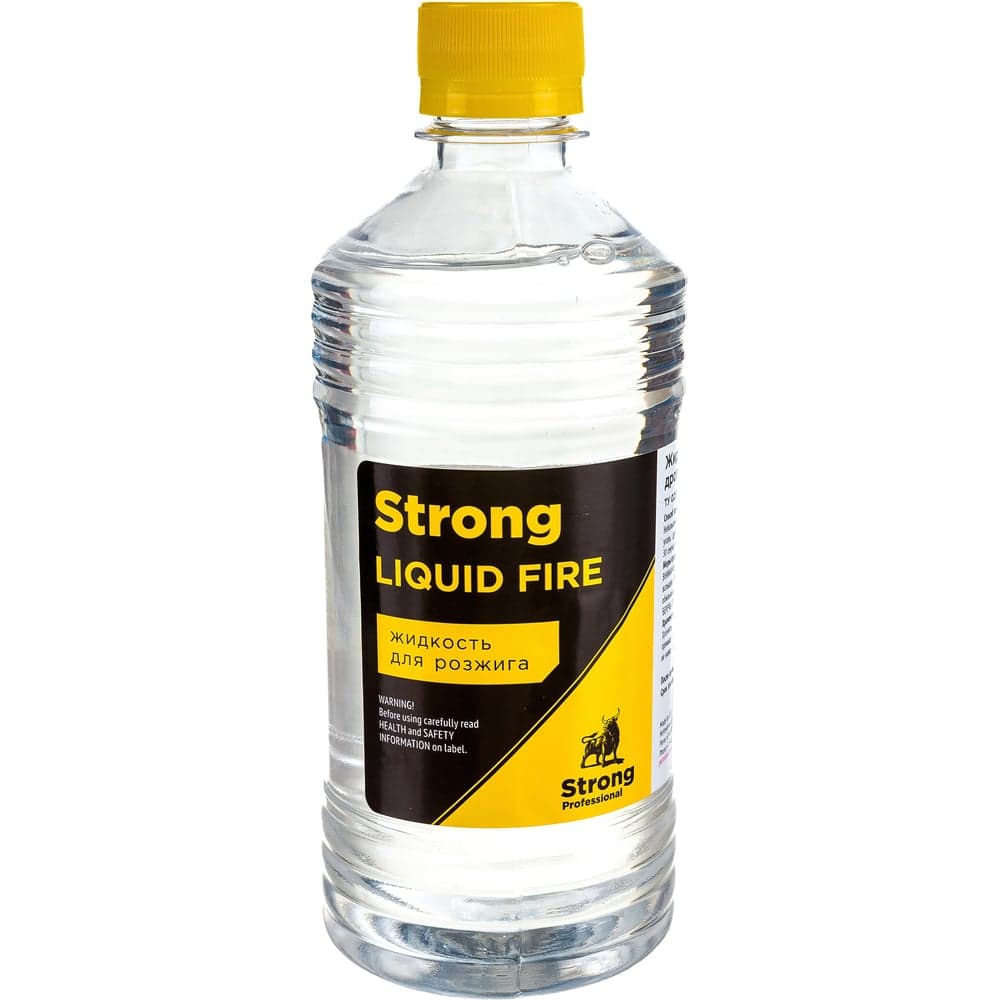 Жидкость для розжига НЕФТЕХИМИК STRONG LIQUID FIRE, 0.5 л, STRLF500
