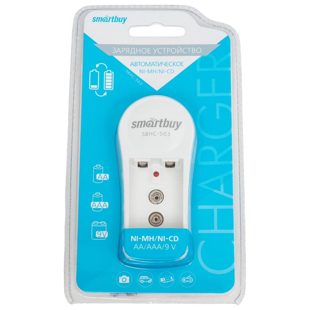 Зарядное устройство Smartbuy для Ni-Mh/Ni-Cd аккумуляторов SBHC-503