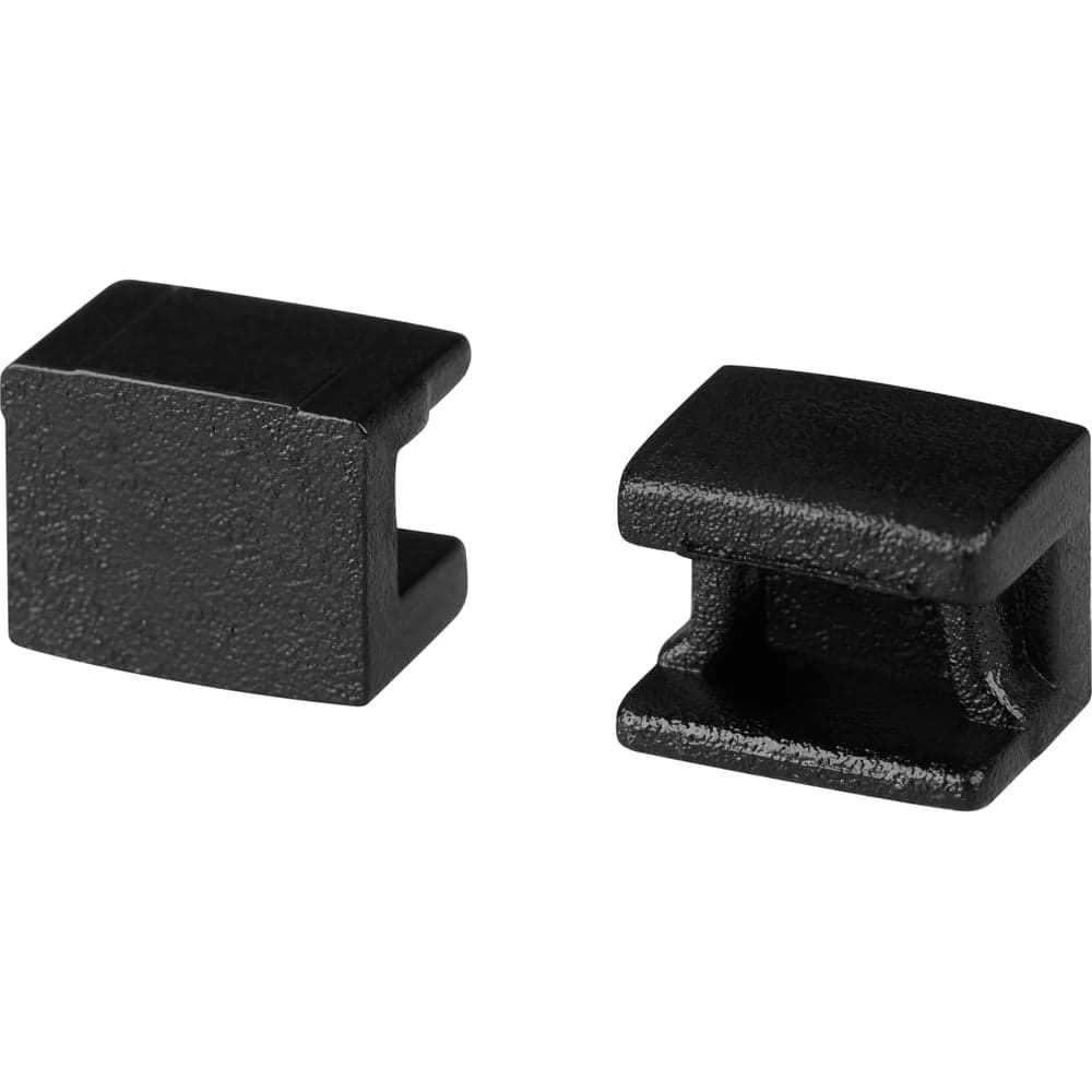 Заглушка Arlight PLINTUS-FANTOM-BENT BLACK глухая, 1 комплект 043662