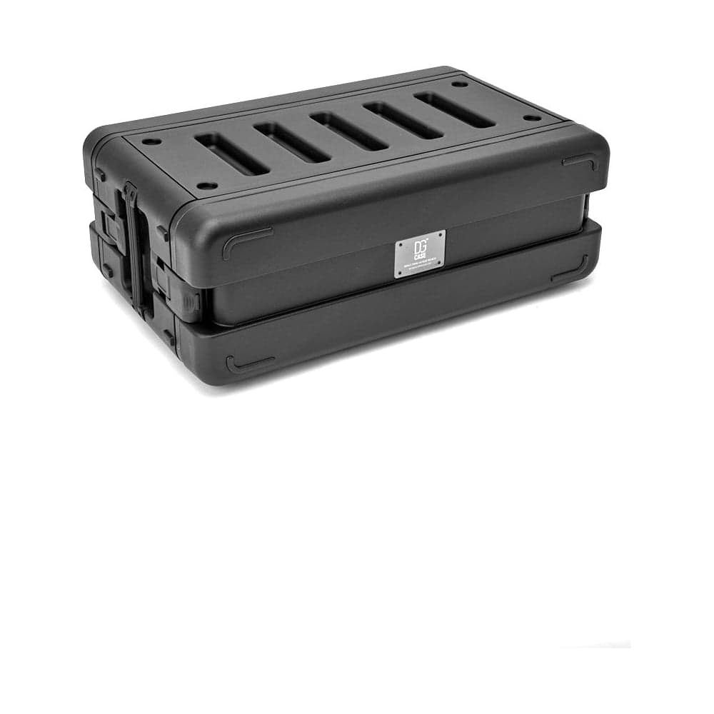 Кейс рэковый DGCASE короткий 3 юнита глубина 20 см ударопрочный, IP54, 485х200x145 DGCASE@RACK3US