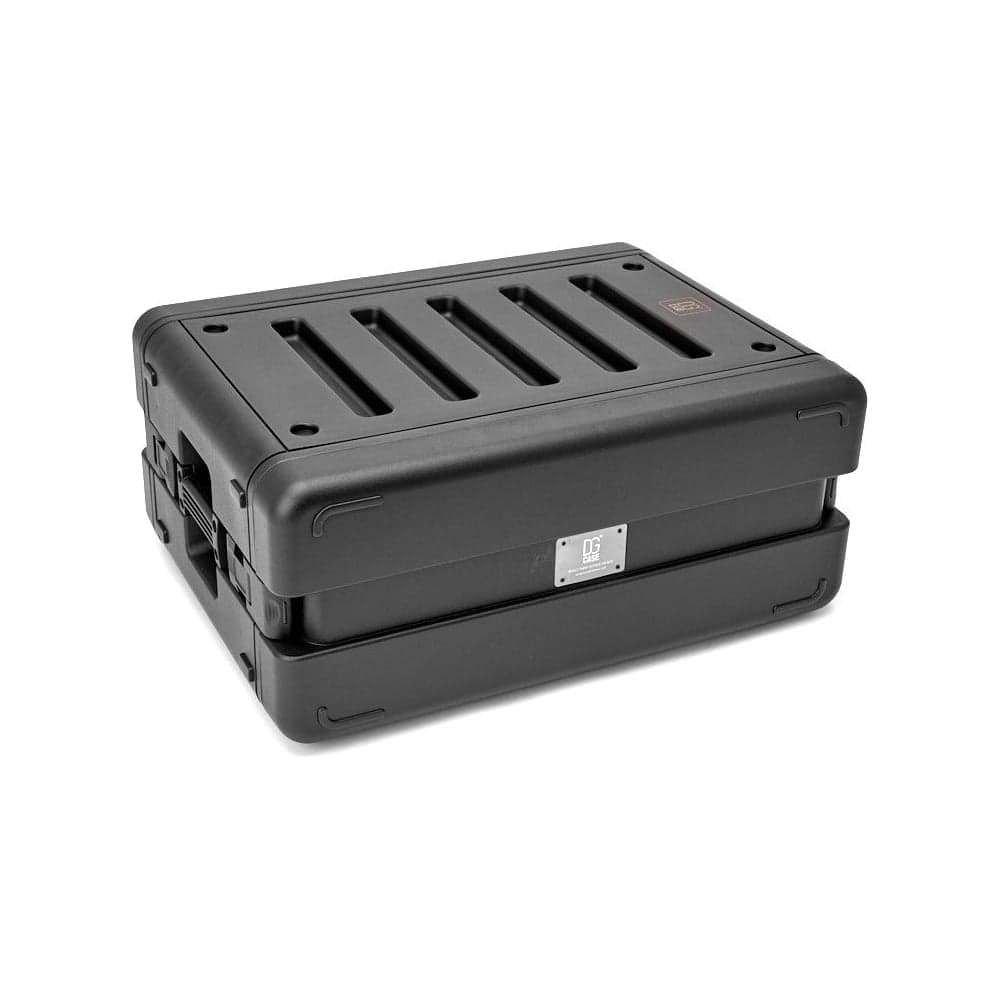 Кейс рэковый DGCASE короткий 4 юнита глубина 30см ударопрочный, IP54, 485х265x185 DGCASE@RACK4US30