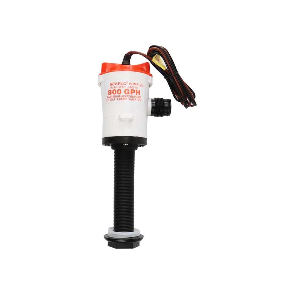 Помпа циркуляционная SeaFlo 50 л/мин, патрубок 19 мм, 12V SFBP1-G800-04