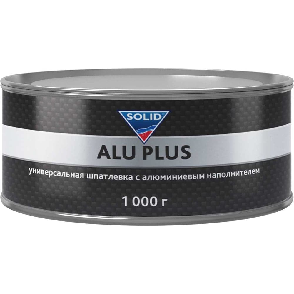 Универсальная шпатлевка с алюминиевым наполнителем SOLID PROFESSIONAL LINE ALU PLUS 1000 гр 509.0101