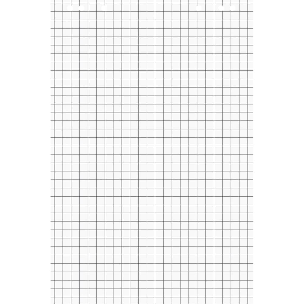Блок бумаги для флипчартов SILWERHOF 67.5x98 см, клетка, 20 л 2026924