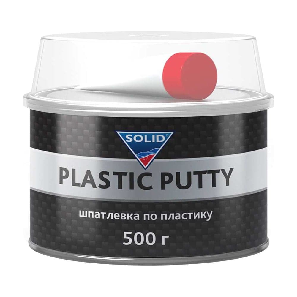 Шпатлевка по пластику SOLID PROFESSIONAL LINE PLASTIC PUTTY - (500 гр) 509.9500