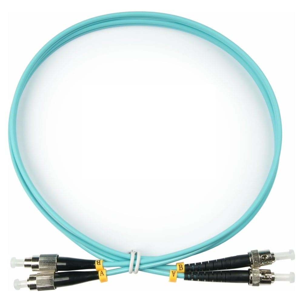 Оптический патч-корд TopLAN дуплексный, FC/PC-ST/PC, MM 50/125, 50 м, DPC-TOP-OM3-FC/P-ST/P-50