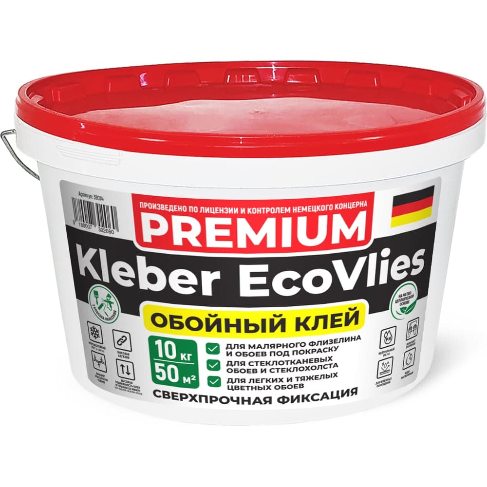 Клей Ecovlies Kleber Premium Клей 10 кг 39014