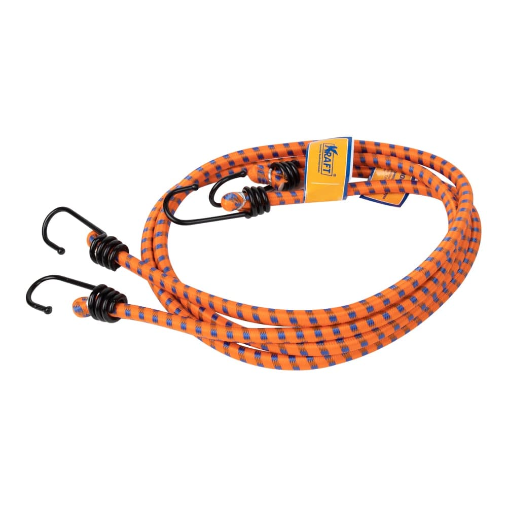 Набор резинок KRAFT 2шт. 120см, D=8мм (мет. крючки) KT 860005