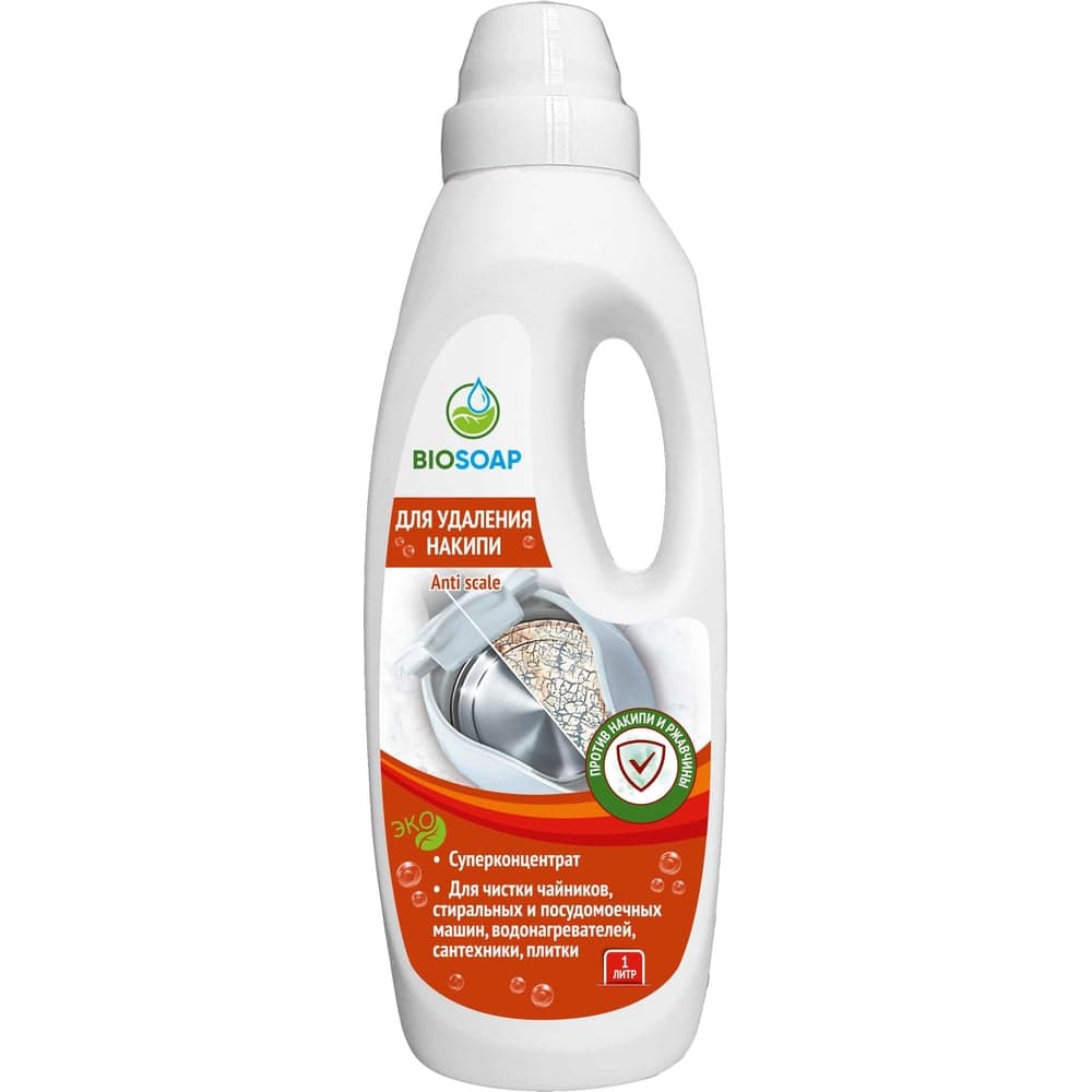 Средство для удаления накипи BIOSOAP Anti scale 1л 9150801